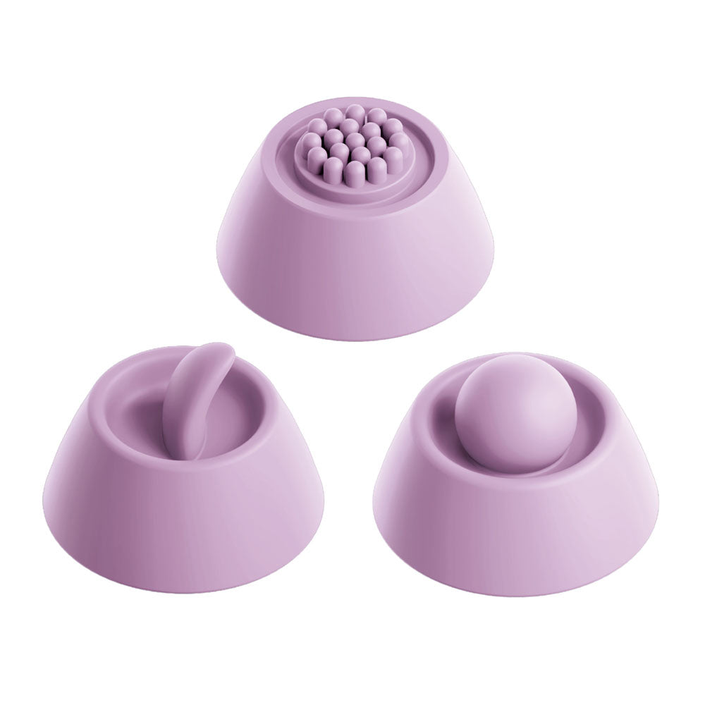 Fantasy For Her G-Touch Pulse Pro 23.4cm (9.2 inches) purple rabbit vibrator — product view 6