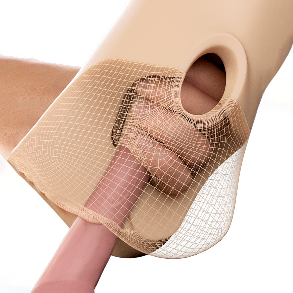 PDX Double Pounder Vibrating Squeeze Stroker | The Love Boulevard