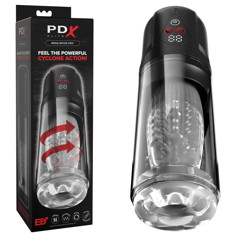 PDX Elite Mega-Bator Pro Spinning Auto Stroker | The Love Boulevard