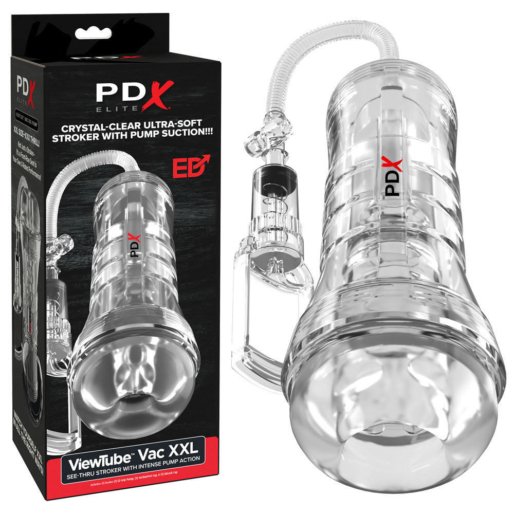 PDX Elite ViewTube Vac XXL Pump Stroker | The Love Boulevard