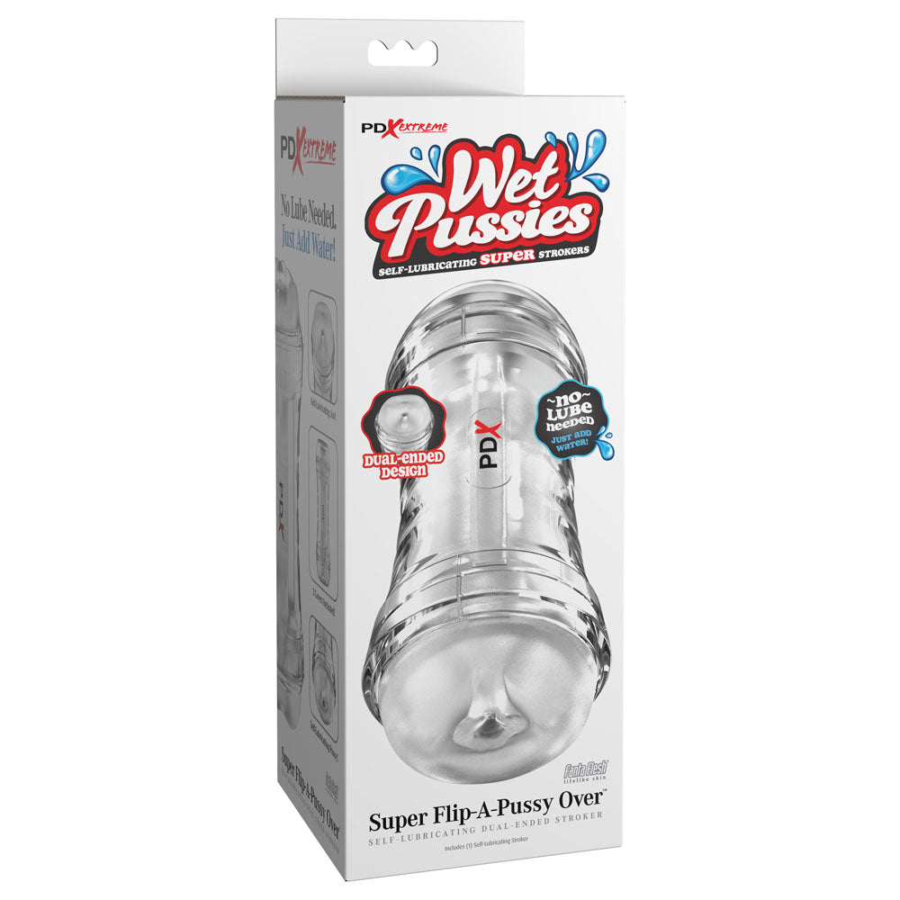 PDX Wet Pussies Flip-A-Pussy Over Dual-Ended Stroker | The Love Boulevard