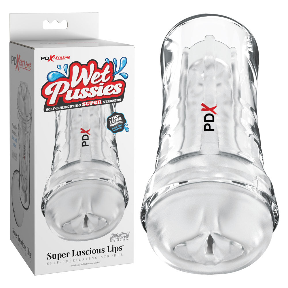 PDX Wet Pussies Super Luscious Lips Stroker | The Love Boulevard