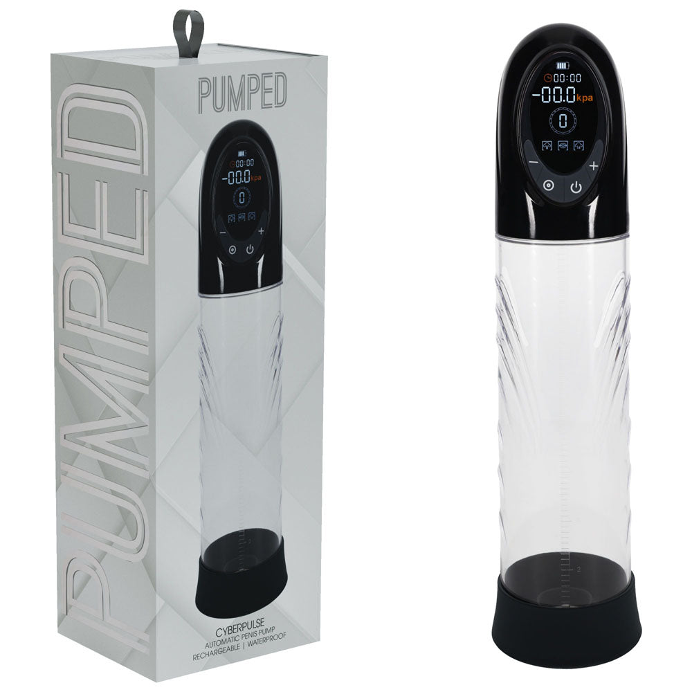 PUMPED CyberPulse Penis Pump with 13 Modes | The Love Boulevard
