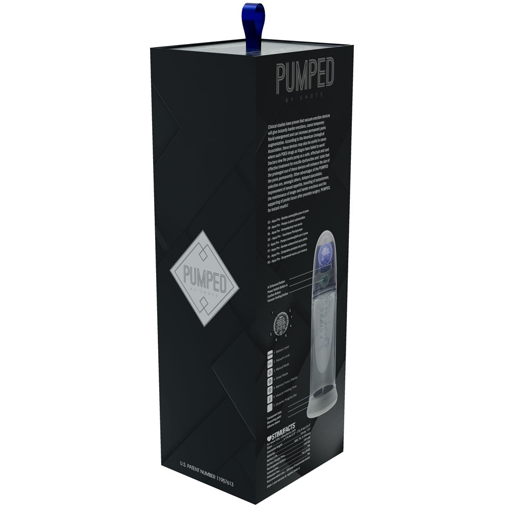 PUMPED Pro AI Automatic Penis Pump | The Love Boulevard