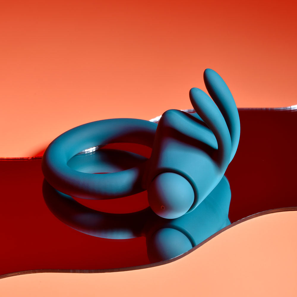 Playboy Bunny Buzzer Rechargeable Vibrating Cock Ring – The Love Boulevard