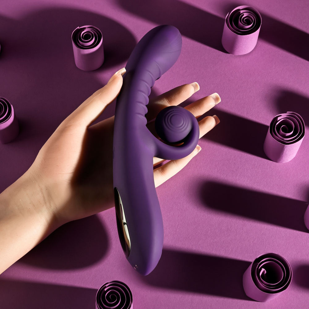 Playboy Curlicue Rechargeable Rabbit Vibrator | The Love Boulevard