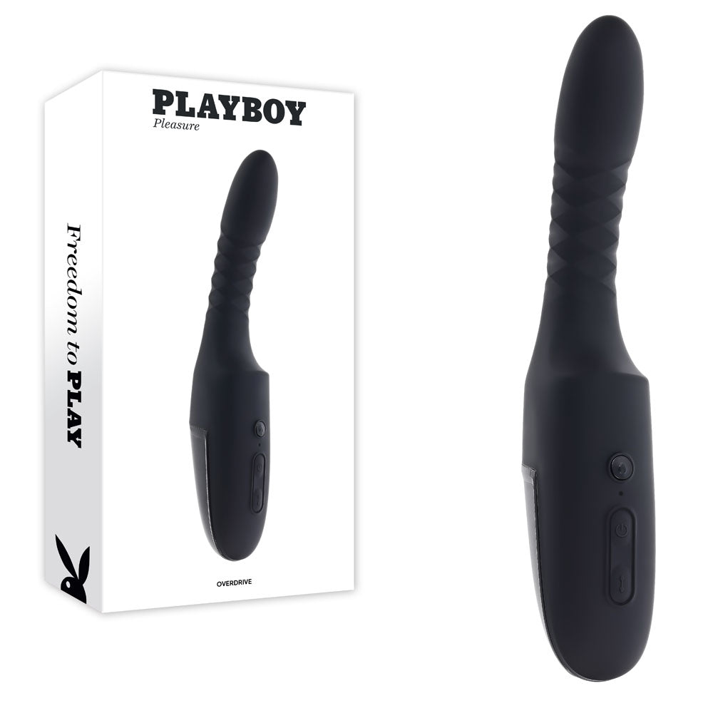 Playboy Overdrive Thrusting Vibrator | The Love Boulevard
