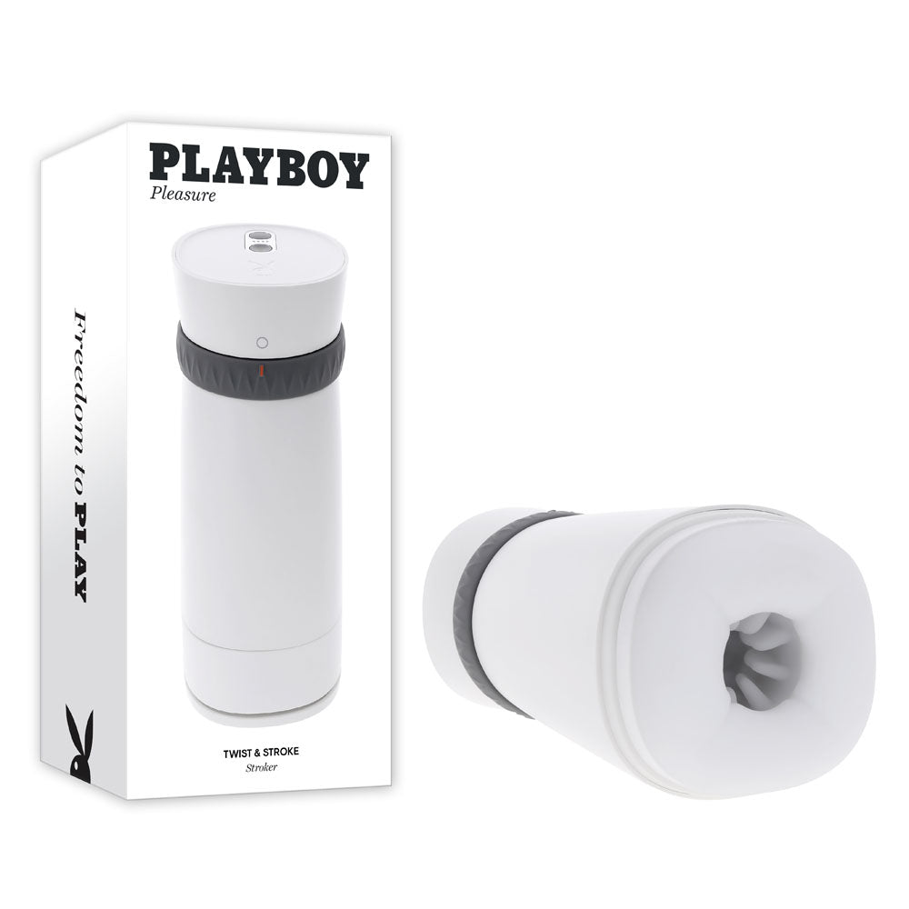 Playboy Pleasure Twist & Stroke Heating Stroker | The Love Boulevard