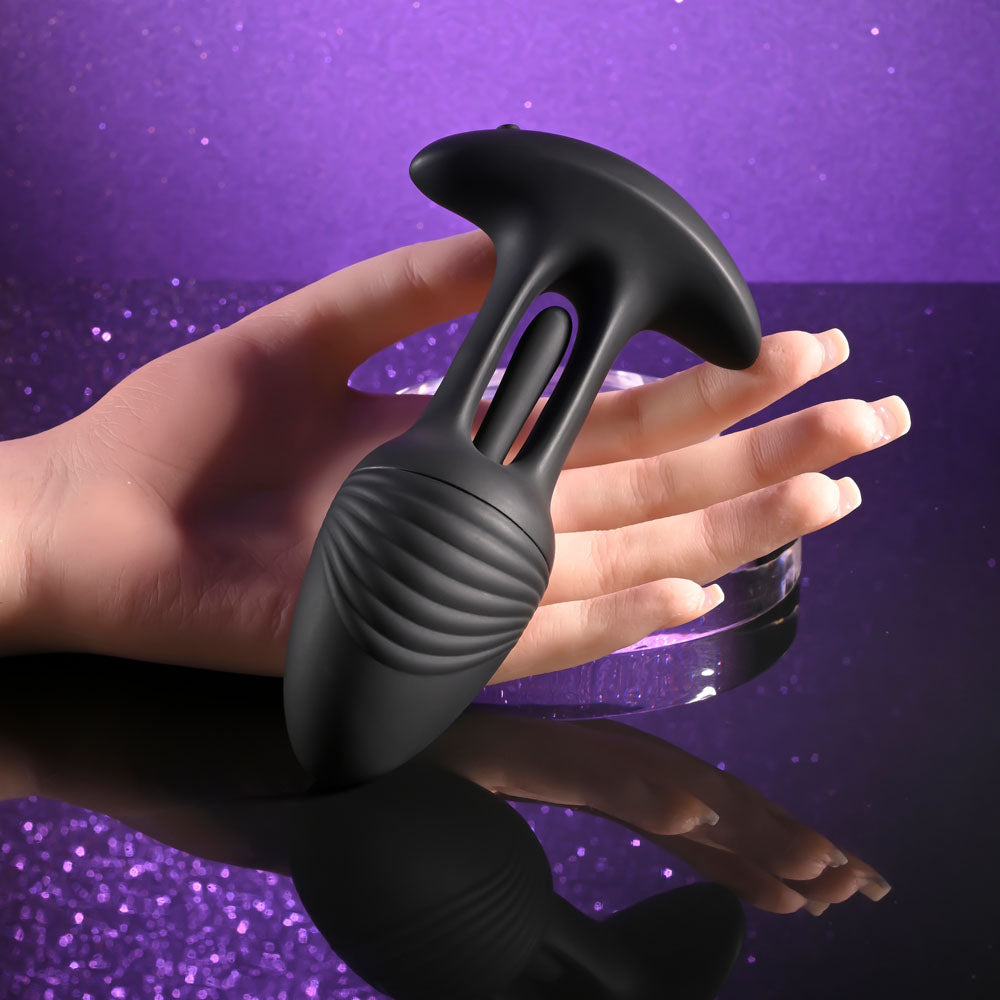 Playboy Rim Shot Vibrating Butt Plug | The Love Boulevard