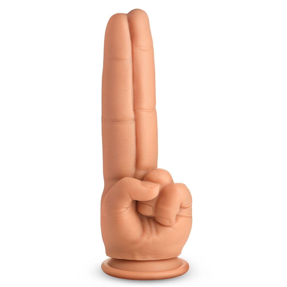 Pleaser Double Finger Suction Dildo | The Love Shop
