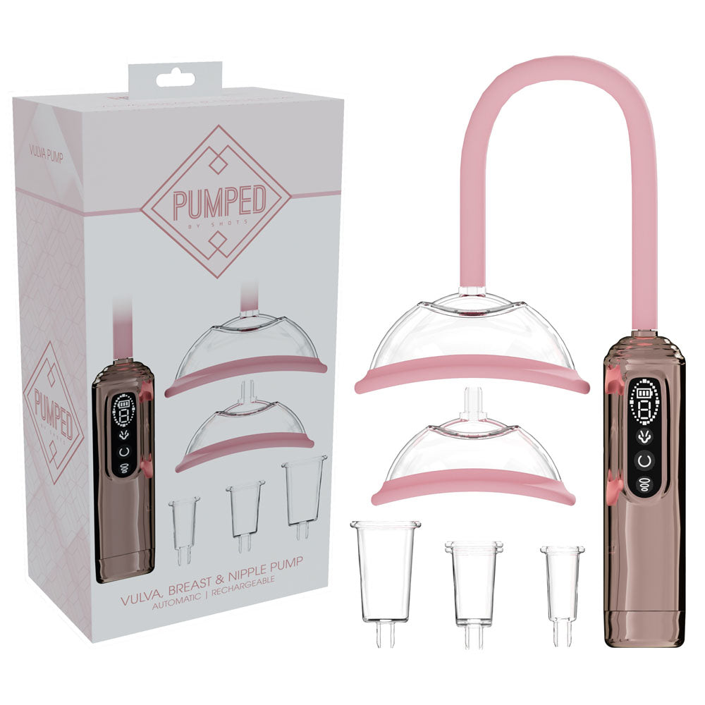 Pumped Automatic Vulva, Breast & Nipple Pump | The Love Boulevard