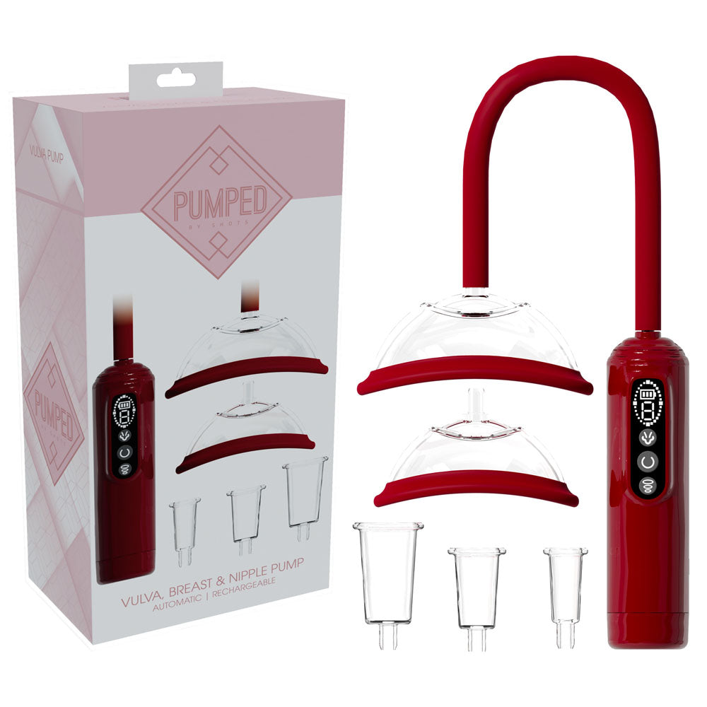 Pumped Automatic Vulva, Breast & Nipple Pump | The Love Boulevard
