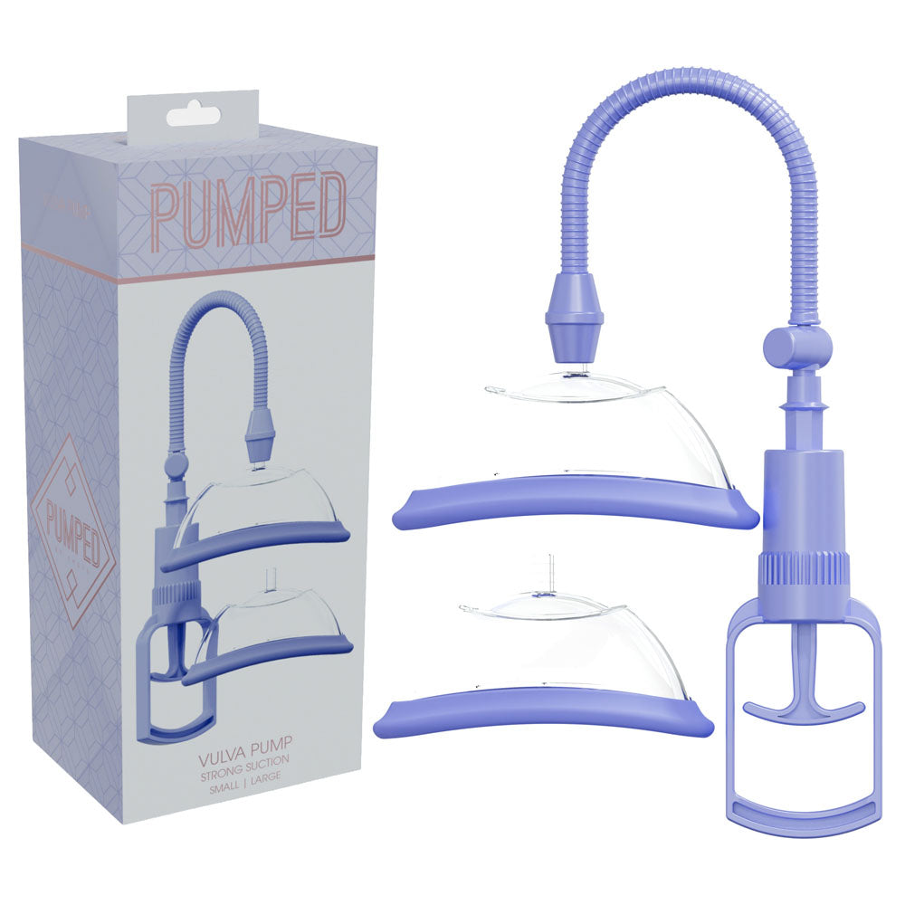 Pumped Manual Vulva Pump with 2 Suction Cups | The Love Boulevard