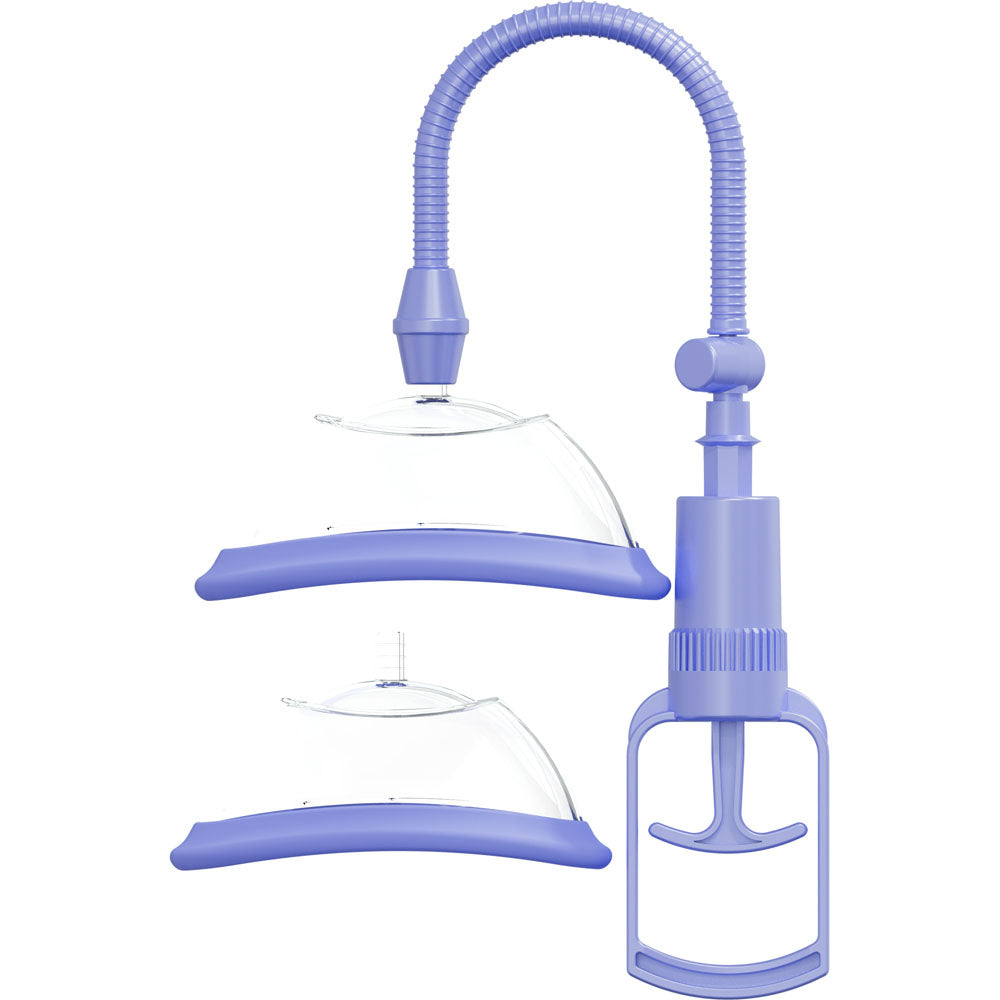 Pumped Manual Vulva Pump with 2 Suction Cups | The Love Boulevard