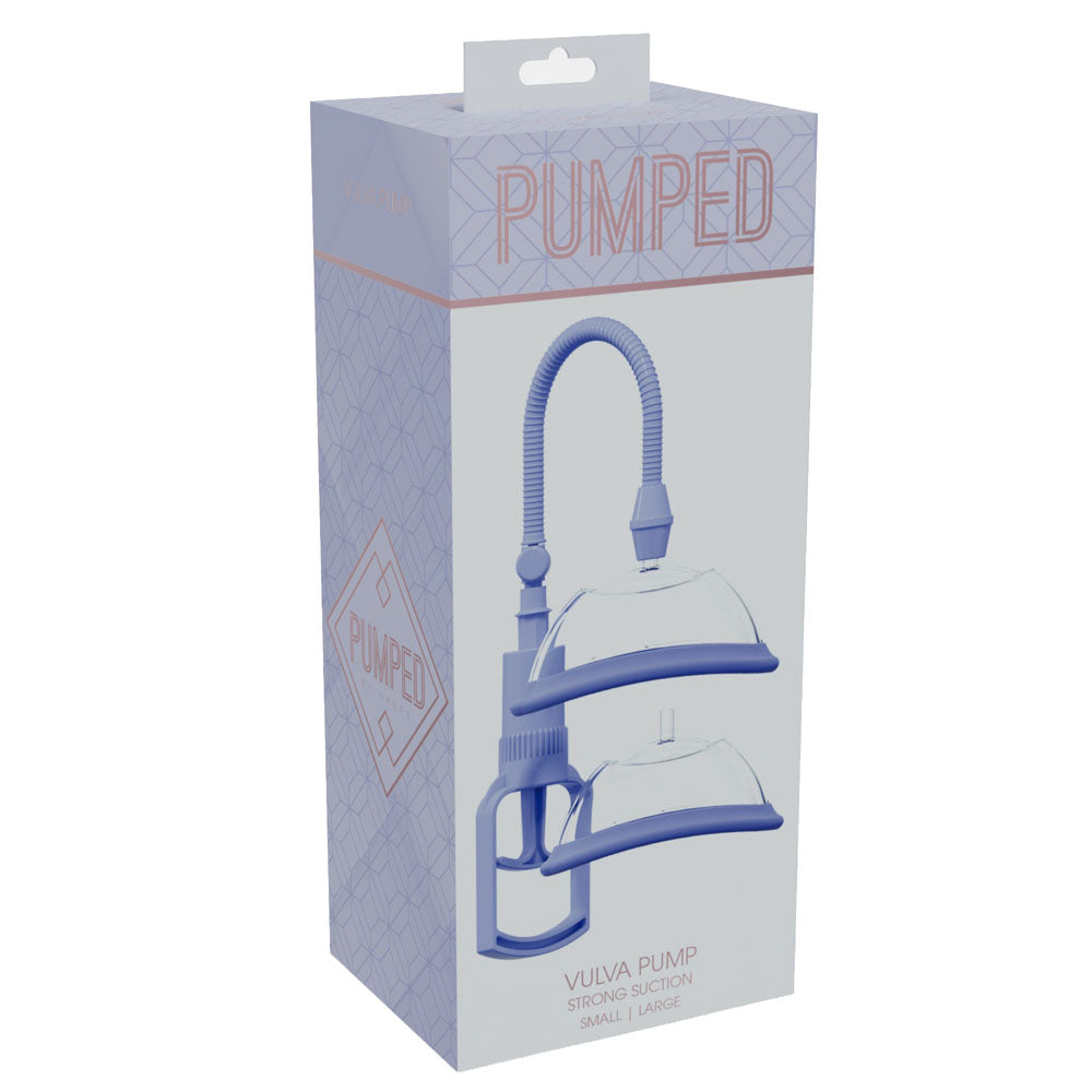 Pumped Manual Vulva Pump with 2 Suction Cups | The Love Boulevard