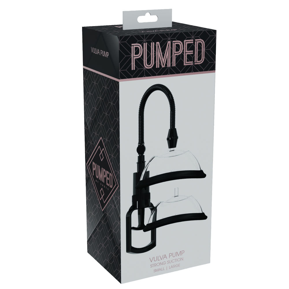 Pumped Manual Vulva Pump with 2 Suction Cups | The Love Boulevard