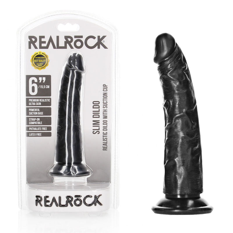 RealRock Slim Realistic Dildo With Suction Cup