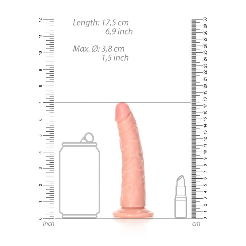 RealRock Slim Realistic Dildo With Suction Cup