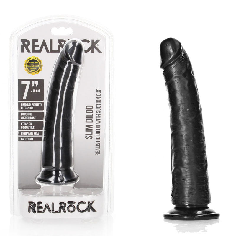 RealRock Slim Realistic Dildo With Suction Cup