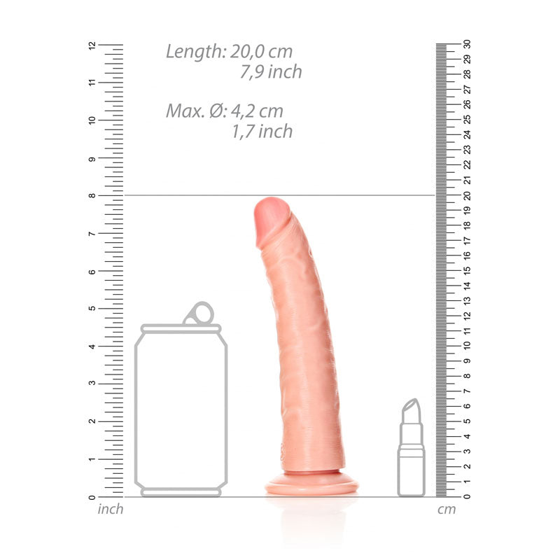 RealRock Slim Realistic Dildo With Suction Cup
