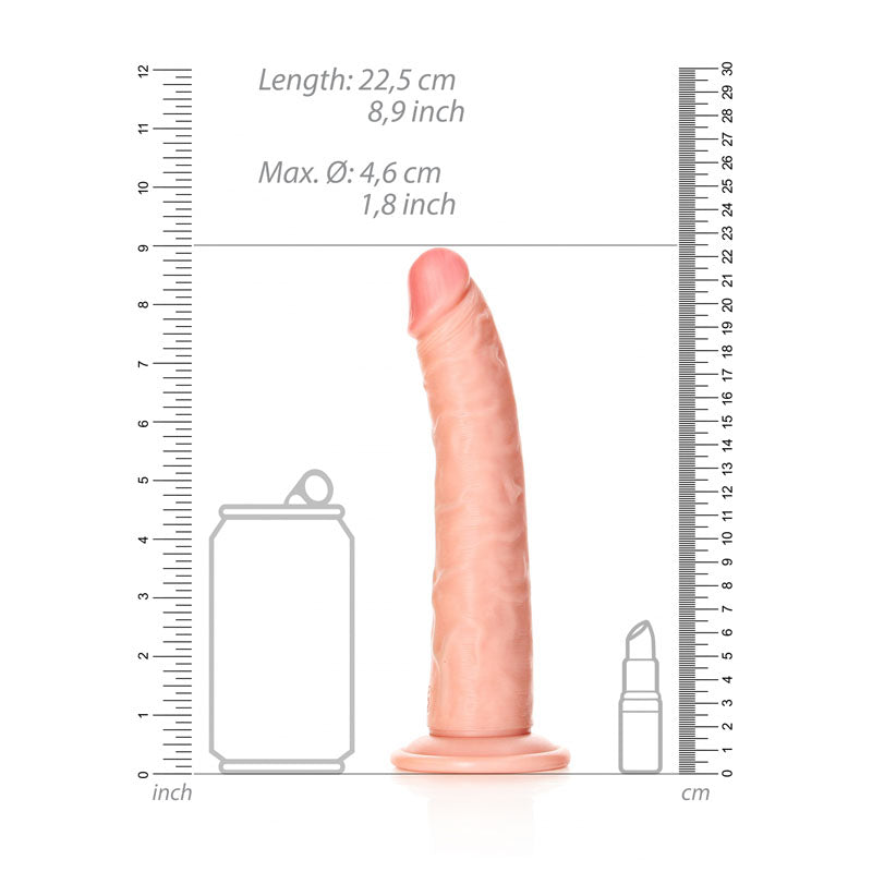 RealRock Slim Realistic Dildo With Suction Cup