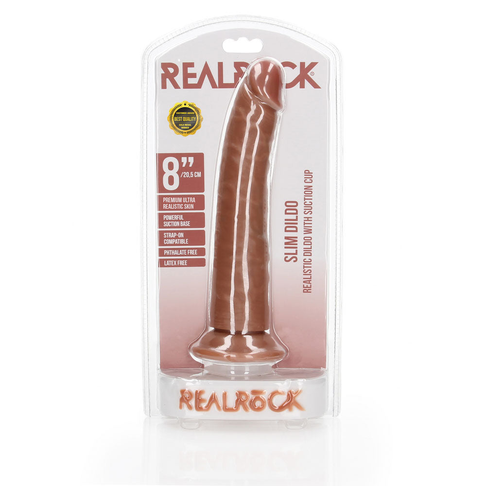 RealRock Slim Realistic Dildo With Suction Cup