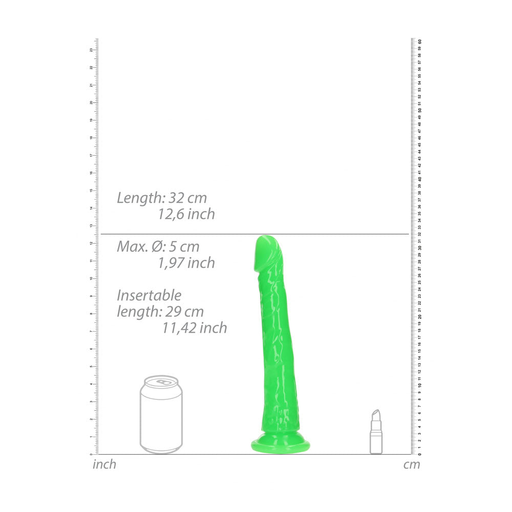 RealRock 29cm Glow In The Dark Dildo | The Love Boulevard
