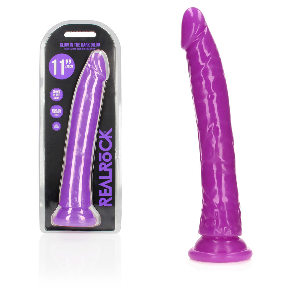 RealRock 29cm Glow In The Dark Dildo | The Love Boulevard