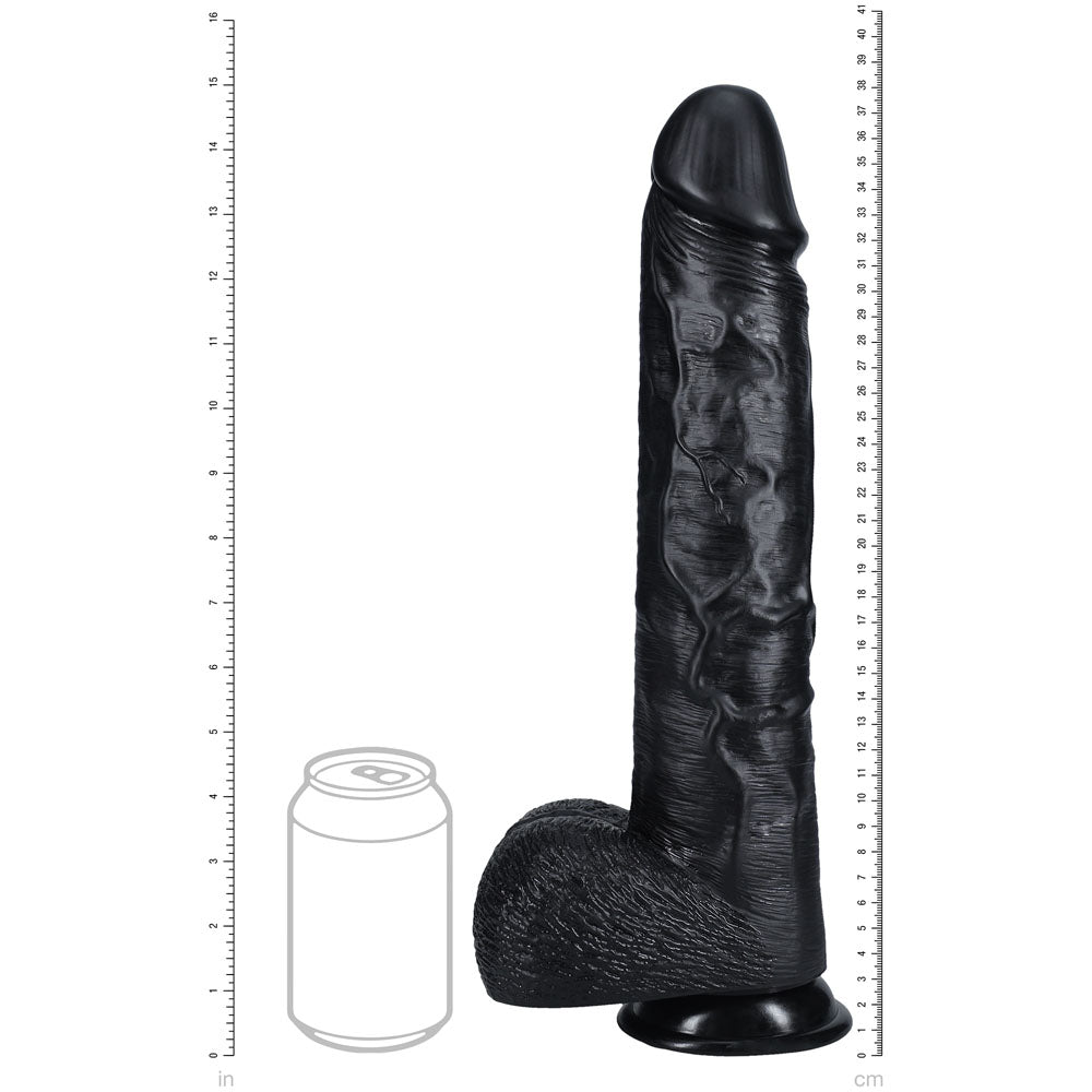 RealRock 38cm Extra Long Dildo With Balls | The Love Boulevard