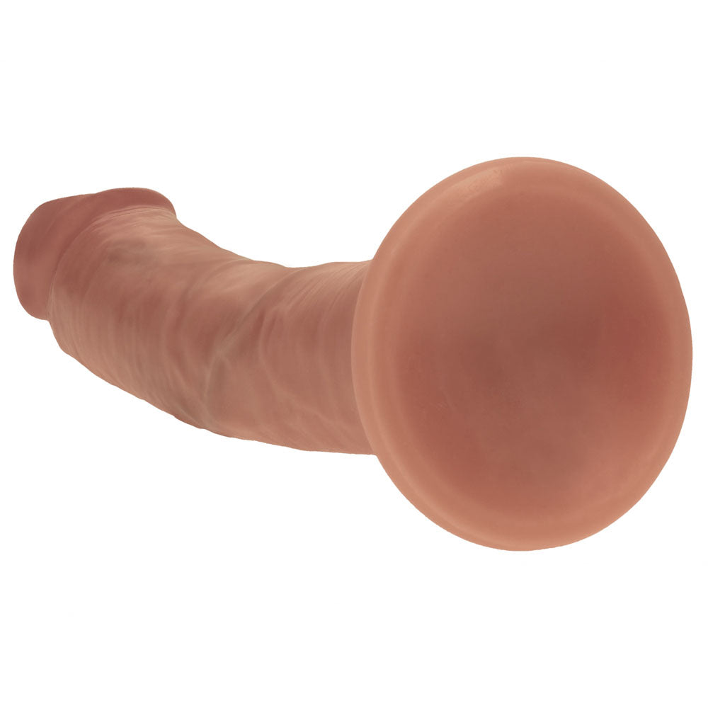 RealRock 20.5cm Dual Density Curved Silicone Dildo