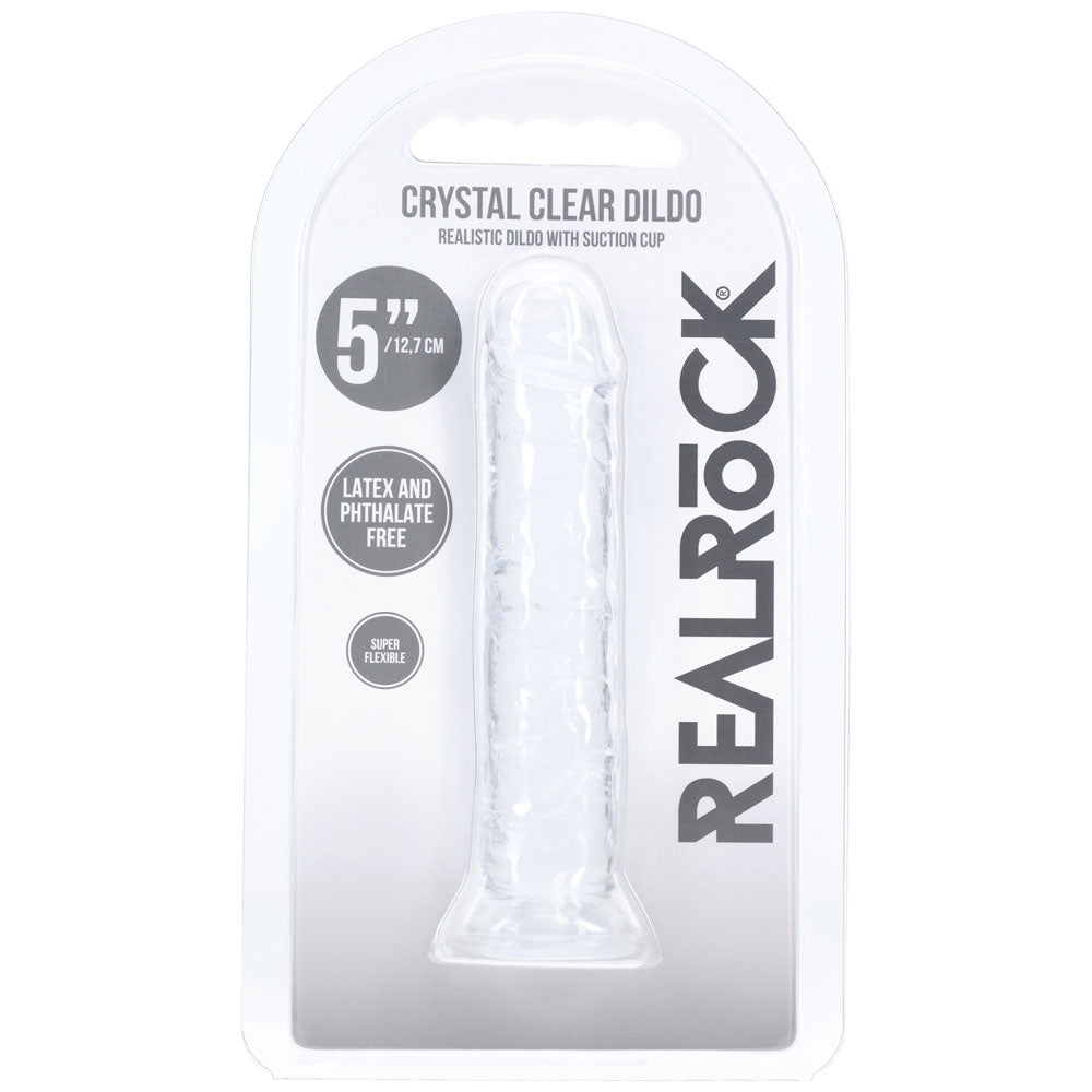 REALROCK Realistic 12.7cm (5 inches) Dildo – Clear