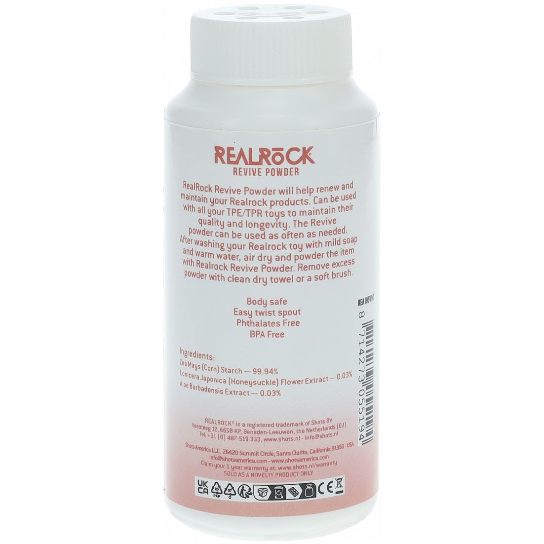 REALROCK Revive 60g Refreshing Powder | The Love Boulevard