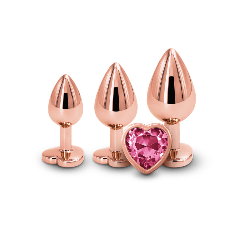 Rear Assets Rose Gold Butt Plug Trainer Kit | The Love Boulevard