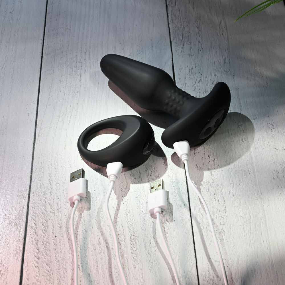 Gender X Teamwork Rechargeable Plug & Cock Ring Set – The Love Boulevard