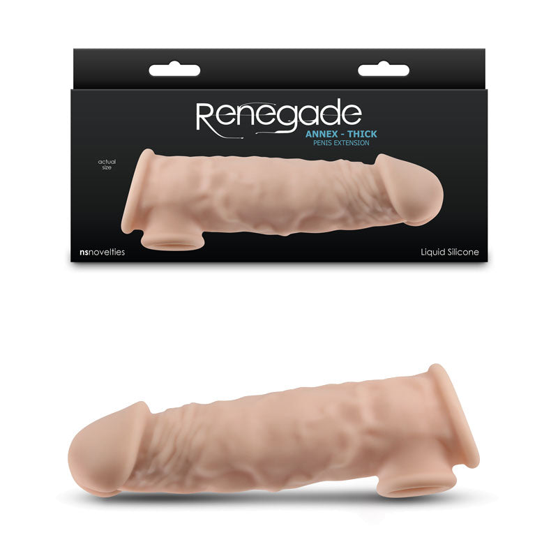 Renegade Annex Thick Penis Extender Sleeve | The Love Boulevard