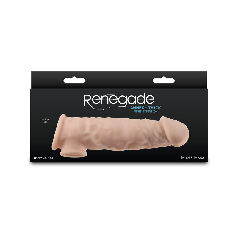 Renegade Annex Thick Penis Extender Sleeve | The Love Boulevard