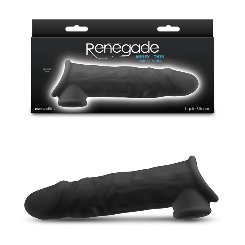 Renegade Annex Thin – Secure-Fit Liquid Silicone Extender Sleeve