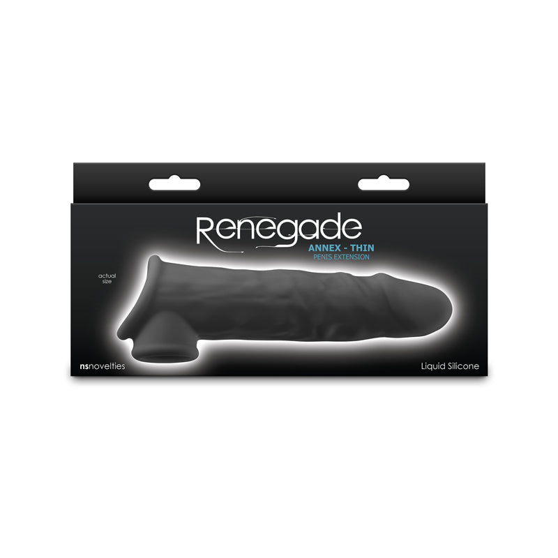 Renegade Annex Thin – Secure-Fit Liquid Silicone Extender Sleeve