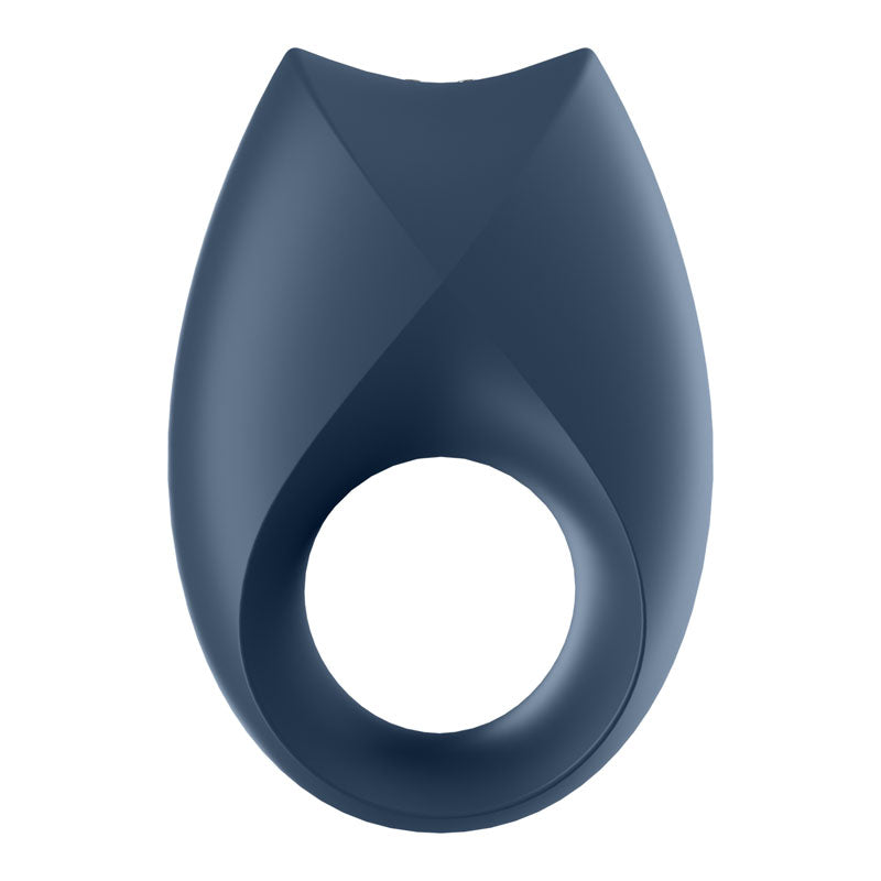 Satisfyer Royal One navy app-controlled vibrating silicone cock ring