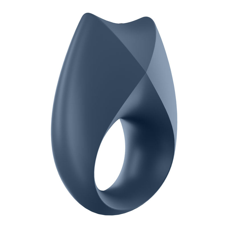 Satisfyer Royal One navy app-controlled vibrating silicone cock ring