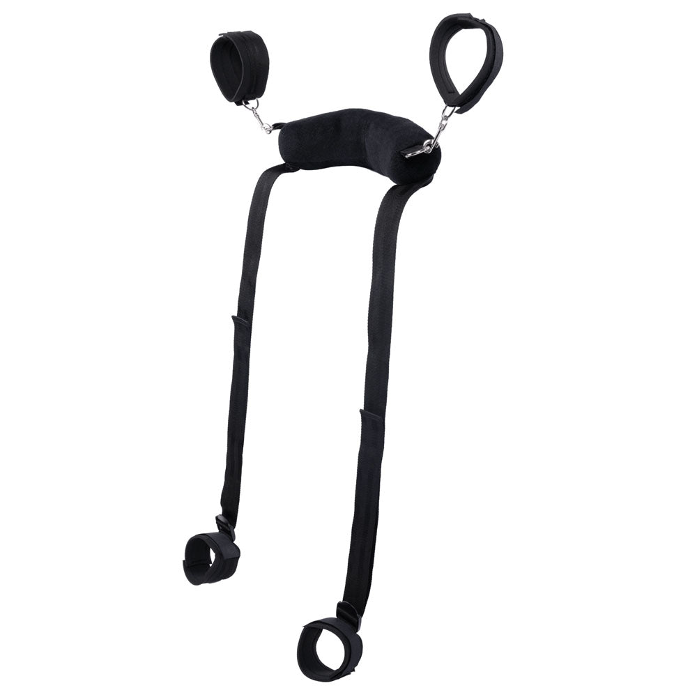 Full Sportsheets Signature Sex Sling showing plush support, ankle straps and cuffs