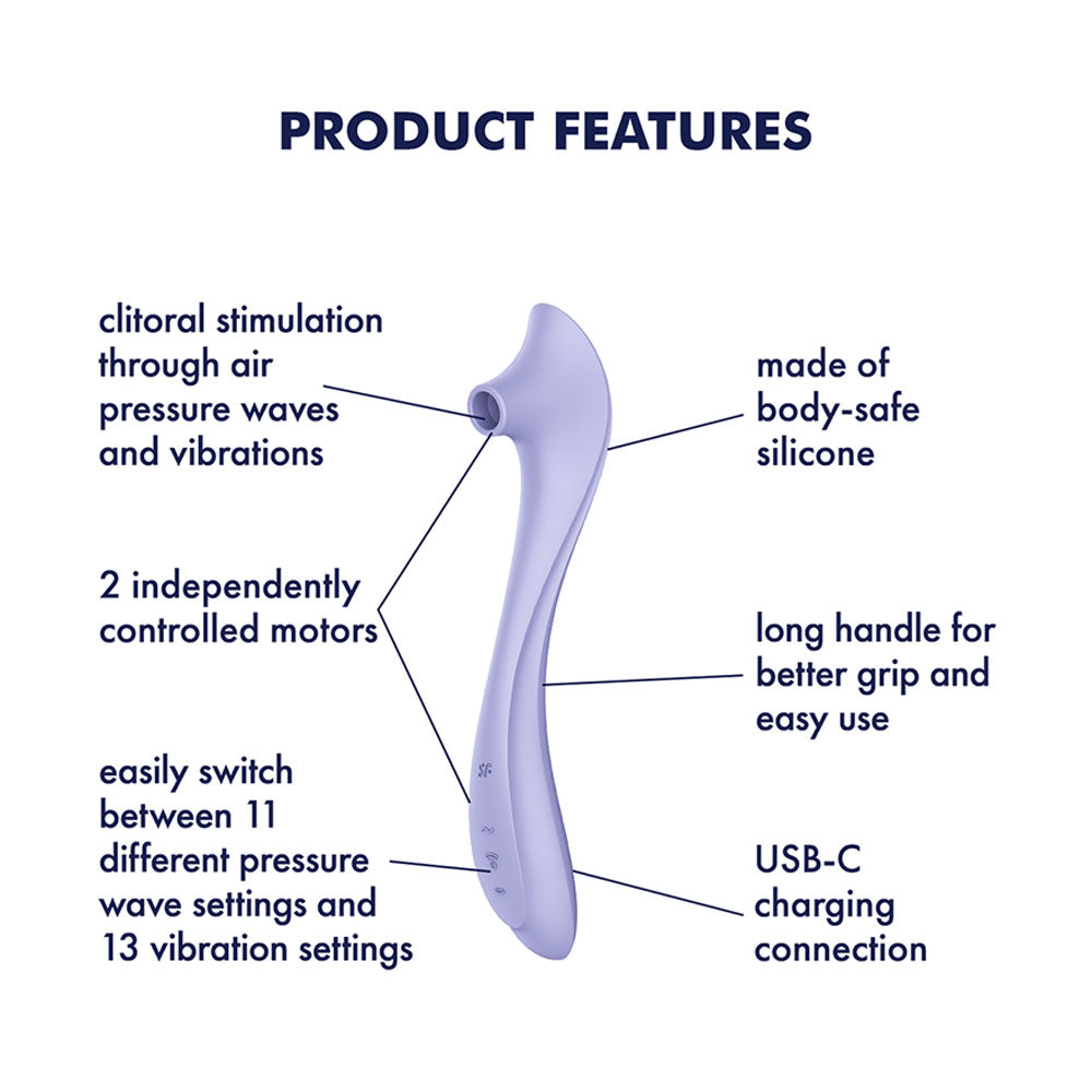 Satisfyer Easy Lover Air Pulse Clit Stimulator | The Love Boulevard