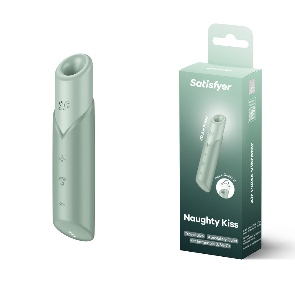 Satisfyer Naughty Kiss Air Pulse Clitoral Stimulator | The Love Boulevard