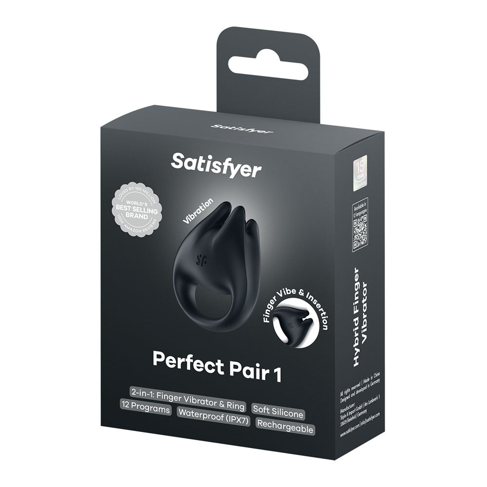 Satisfyer Perfect Pair 1 Vibrating Couples Ring | The Love Boulevard