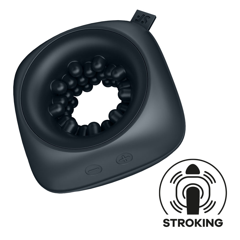 Satisfyer Ring Stroker Vibrating Stroker | The Love Boulevard