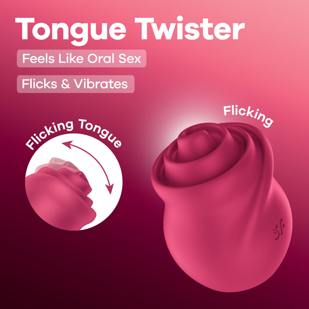 Satisfyer Tongue Twister Stimulator | The Love Boulevard