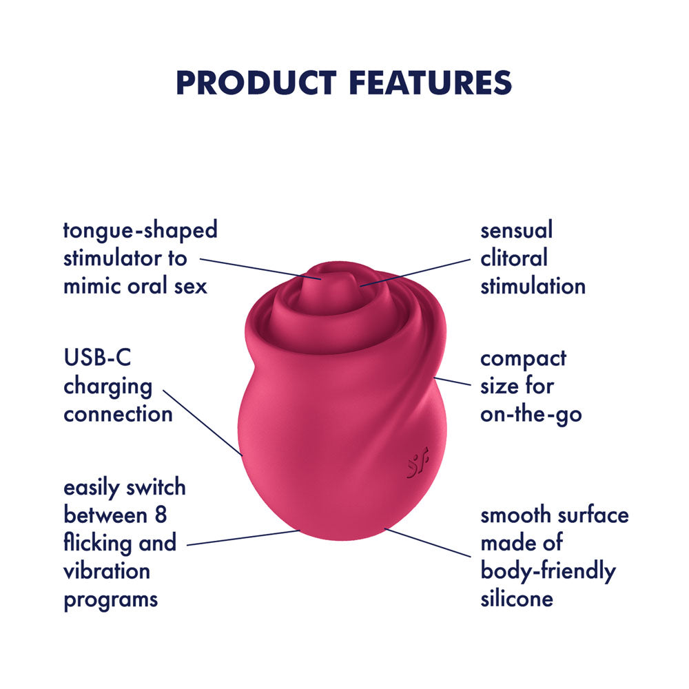 Satisfyer Tongue Twister Stimulator | The Love Boulevard