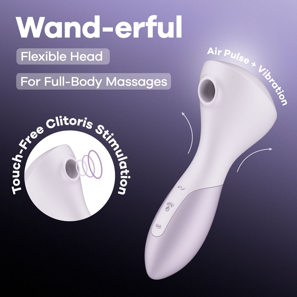 Satisfyer Wand-erful Air Pulse Wand | The Love Boulevard