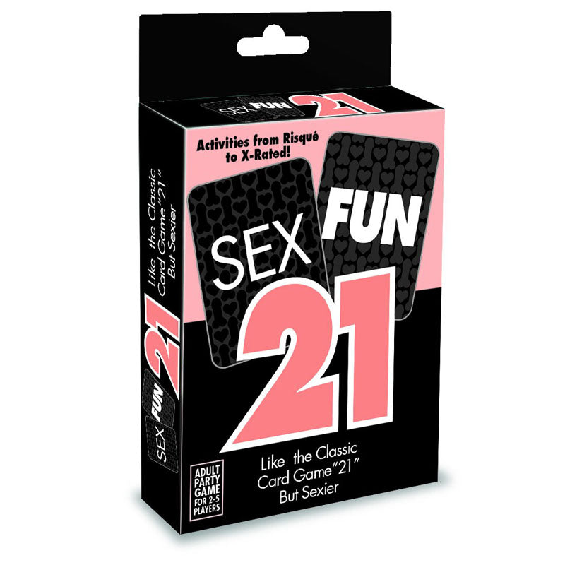 Sex Fun 21 Couples Adult Card Game | The Love Boulevard