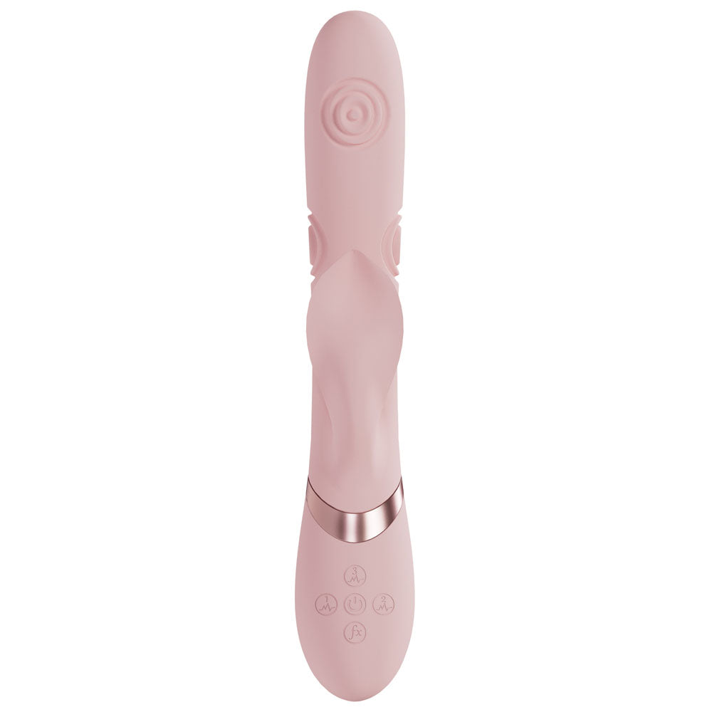 VIVE Fronda – Pink Tapping Rabbit Vibrator